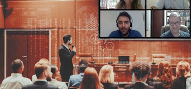 Hybrid Meeting Image